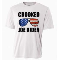 Crooked Joe Biden Trump Quote Called Joe Biden Crooked Cooling Performance Crew T-Shirt