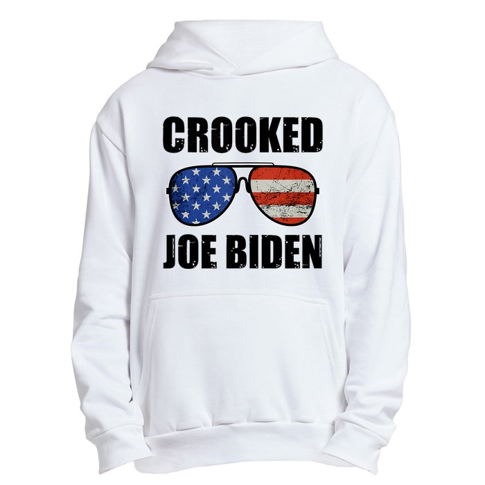 Crooked Joe Biden Trump Quote Called Joe Biden Crooked Urban Pullover Hoodie