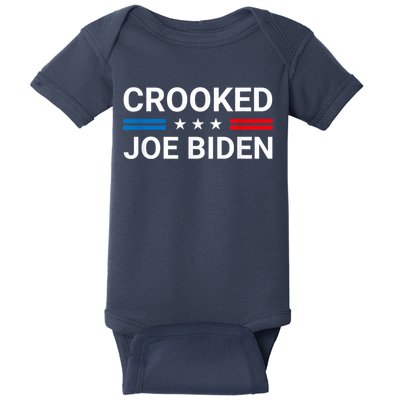 Crooked Joe Biden Trump Quote Called Joe Biden Crooked Baby Bodysuit
