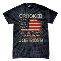 Crooked Joe Biden Trump Quote Called Joe Biden Crooked Tie-Dye T-Shirt