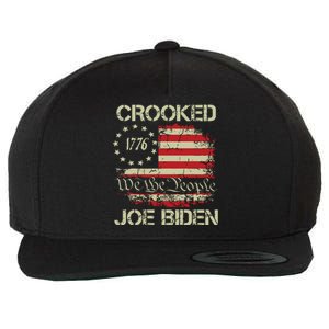 Crooked Joe Biden Trump Quote Called Joe Biden Crooked Wool Snapback Cap