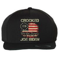 Crooked Joe Biden Trump Quote Called Joe Biden Crooked Wool Snapback Cap