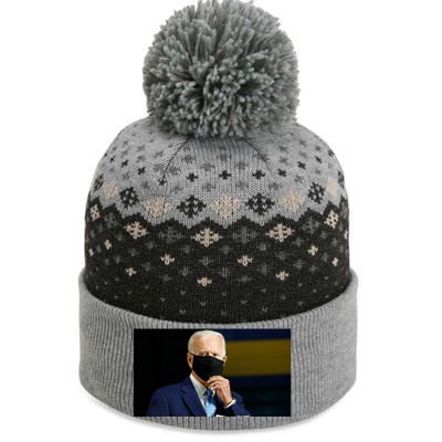 Crooked Joe Biden The Baniff Cuffed Pom Beanie