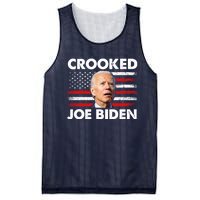 Crooked Joe Biden Trump Quote Called Joe Biden Crooked Mesh Reversible Basketball Jersey Tank