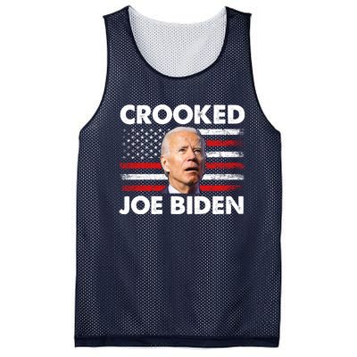 Crooked Joe Biden Trump Quote Called Joe Biden Crooked Mesh Reversible Basketball Jersey Tank