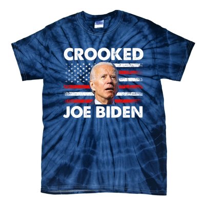 Crooked Joe Biden Trump Quote Called Joe Biden Crooked Tie-Dye T-Shirt