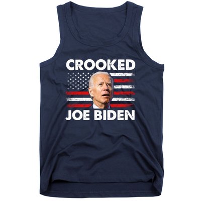 Crooked Joe Biden Trump Quote Called Joe Biden Crooked Tank Top