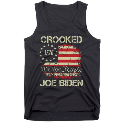 Crooked Joe Biden Trump Quote Called Joe Biden Crooked. Tank Top