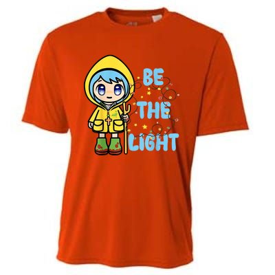 Christmas Jubilee Be The Light Luce Anime Mascot Of The 2025 Xmas Gift Cooling Performance Crew T-Shirt