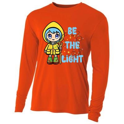 Christmas Jubilee Be The Light Luce Anime Mascot Of The 2025 Xmas Gift Cooling Performance Long Sleeve Crew