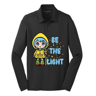 Christmas Jubilee Be The Light Luce Anime Mascot Of The 2025 Xmas Gift Silk Touch Performance Long Sleeve Polo