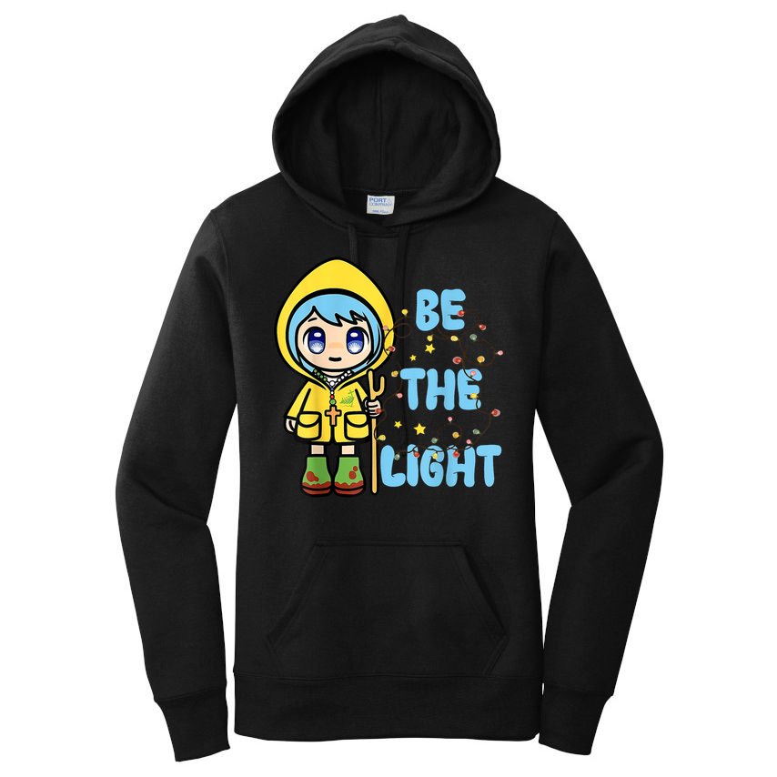 Christmas Jubilee Be The Light Luce Anime Mascot Of The 2025 Xmas Gift Women's Pullover Hoodie