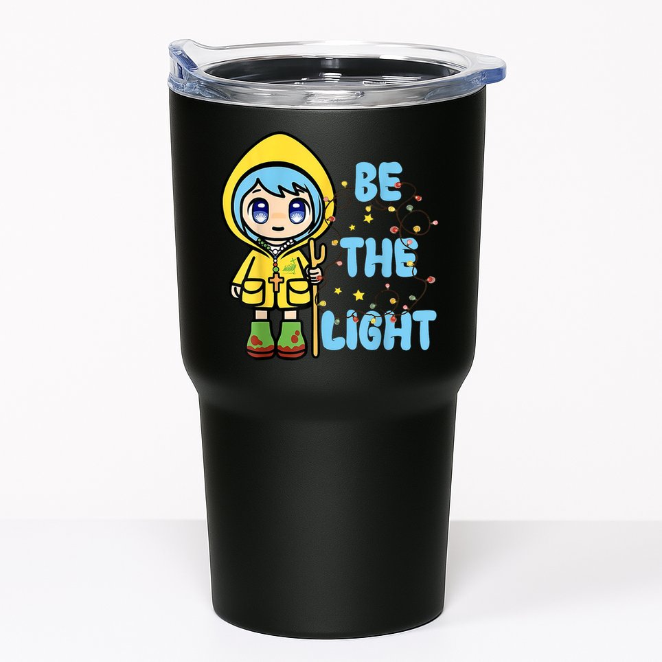 Christmas Jubilee Be The Light Luce Anime Mascot Of The 2025 Xmas Gift Tumbler