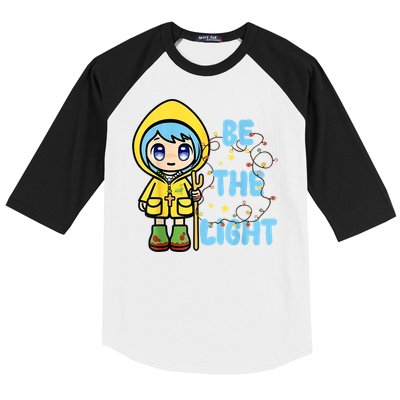 Christmas Jubilee Be The Light Luce Anime Mascot Of The 2025 Xmas Gift Baseball Sleeve Shirt