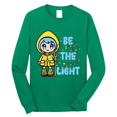 Christmas Jubilee Be The Light Luce Anime Mascot Of The 2025 Xmas Gift Long Sleeve Shirt