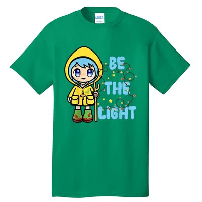 Christmas Jubilee Be The Light Luce Anime Mascot Of The 2025 Xmas Gift Tall T-Shirt