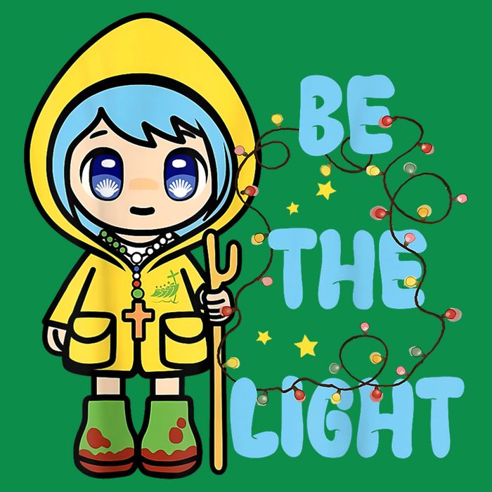Christmas Jubilee Be The Light Luce Anime Mascot Of The 2025 Xmas Gift Tall T-Shirt