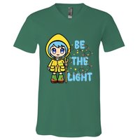 Christmas Jubilee Be The Light Luce Anime Mascot Of The 2025 Xmas Gift V-Neck T-Shirt