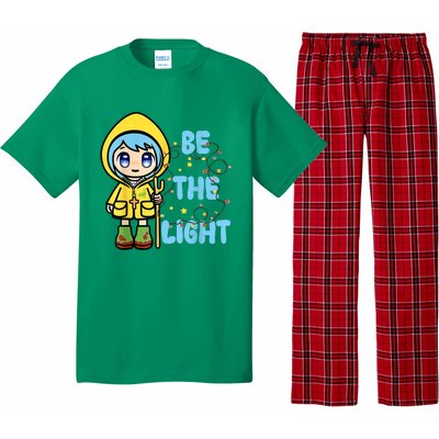 Christmas Jubilee Be The Light Luce Anime Mascot Of The 2025 Xmas Gift Pajama Set