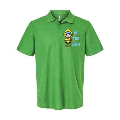 Christmas Jubilee Be The Light Luce Anime Mascot Of The 2025 Xmas Gift Softstyle Adult Sport Polo