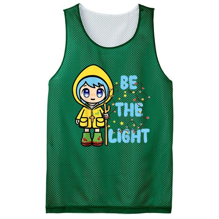 Christmas Jubilee Be The Light Luce Anime Mascot Of The 2025 Xmas Gift Mesh Reversible Basketball Jersey Tank