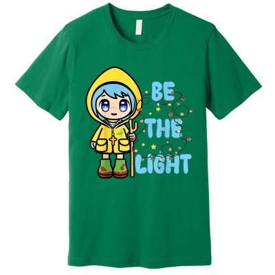 Christmas Jubilee Be The Light Luce Anime Mascot Of The 2025 Xmas Gift Premium T-Shirt