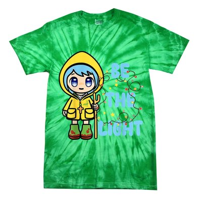 Christmas Jubilee Be The Light Luce Anime Mascot Of The 2025 Xmas Gift Tie-Dye T-Shirt