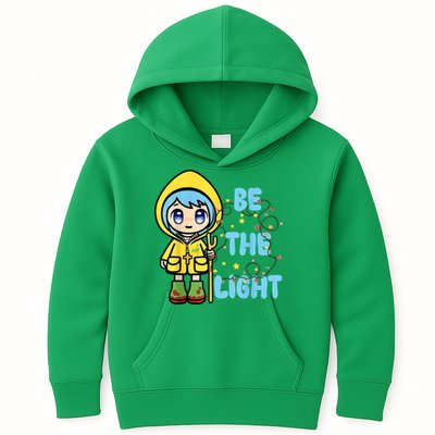 Christmas Jubilee Be The Light Luce Anime Mascot Of The 2025 Xmas Gift Kids Hoodie