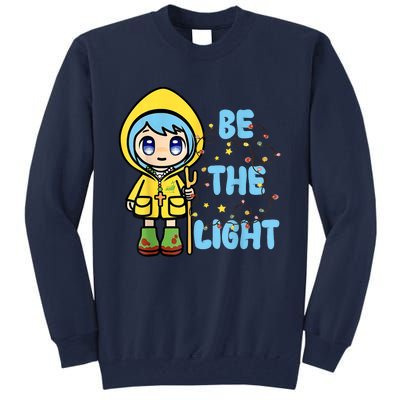 Christmas Jubilee Be The Light Luce Anime Mascot Of The 2025 Xmas Gift Tall Sweatshirt