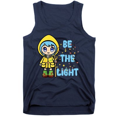 Christmas Jubilee Be The Light Luce Anime Mascot Of The 2025 Xmas Gift Tank Top