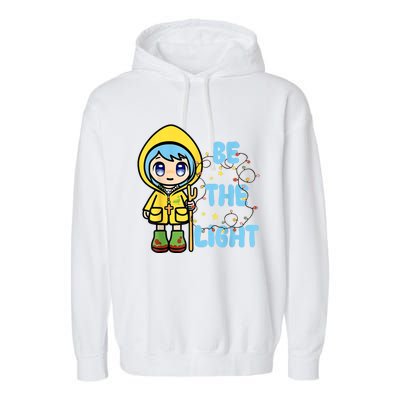 Christmas Jubilee Be The Light Luce Anime Mascot Of The 2025 Xmas Gift Garment-Dyed Fleece Hoodie