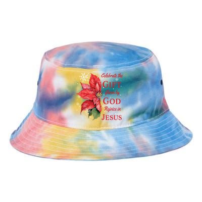 Celebrate Jesus Birth Christian Christmas Gift Tie Dye Newport Bucket Hat