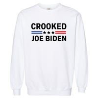 Crooked Joe Biden Garment-Dyed Sweatshirt