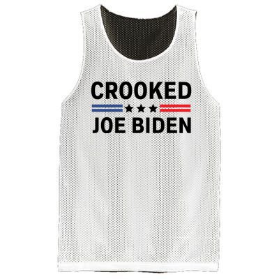 Crooked Joe Biden Mesh Reversible Basketball Jersey Tank