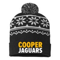 Cooper Jaguars Bold USA-Made Snowflake Beanie