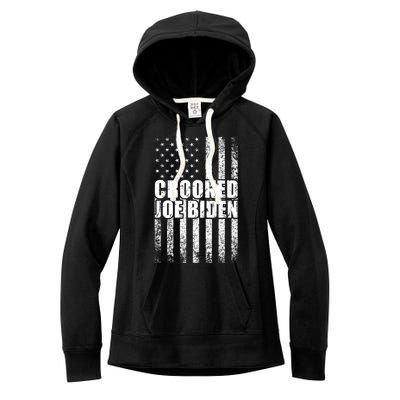 Crooked Joe Biden Trump Quote Called Joe Biden Crooked Women's Fleece Hoodie