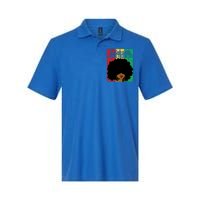 Celebrate Juneteenth Blm Melanin Black History Month Gift Softstyle Adult Sport Polo