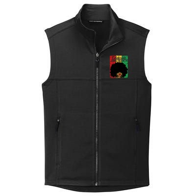 Celebrate Juneteenth Blm Melanin Black History Month Gift Collective Smooth Fleece Vest