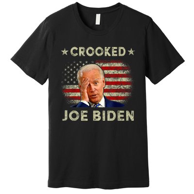 Crooked Joe Biden Premium T-Shirt