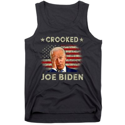 Crooked Joe Biden Tank Top