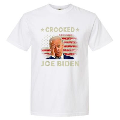 Crooked Joe Biden Garment-Dyed Heavyweight T-Shirt