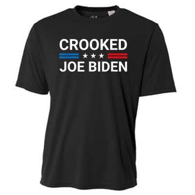 Crooked Joe Biden Trump Quote Called Joe Biden Crooked Cooling Performance Crew T-Shirt