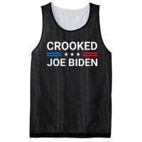 Crooked Joe Biden Trump Quote Called Joe Biden Crooked Mesh Reversible Basketball Jersey Tank