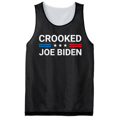 Crooked Joe Biden Trump Quote Called Joe Biden Crooked Mesh Reversible Basketball Jersey Tank