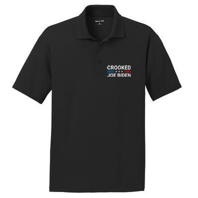 Crooked Joe Biden Trump Quote Called Joe Biden Crooked PosiCharge RacerMesh Polo