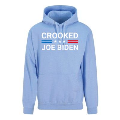 Crooked Joe Biden Trump Quote Called Joe Biden Crooked Unisex Surf Hoodie