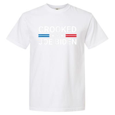 Crooked Joe Biden Trump Quote Called Joe Biden Crooked Garment-Dyed Heavyweight T-Shirt