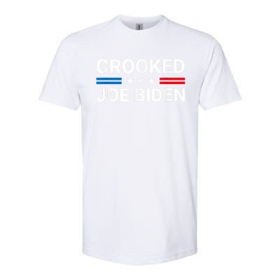 Crooked Joe Biden Trump Quote Called Joe Biden Crooked Softstyle CVC T-Shirt