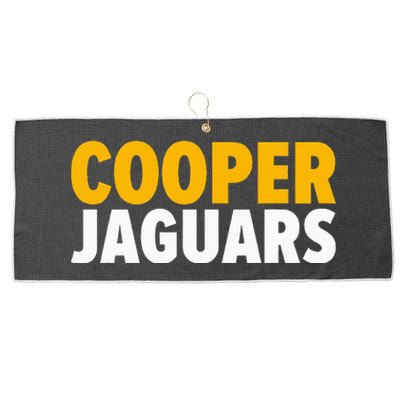 Cooper Jaguars Bold Large Microfiber Waffle Golf Towel