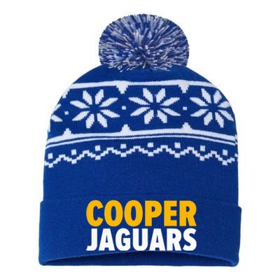 Cooper Jaguars Bold USA-Made Snowflake Beanie